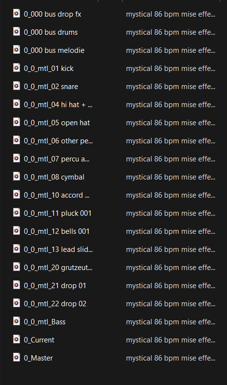 La Vraie Nature du Réel 86 bpm C majeur